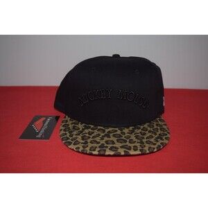 Disney X New Era Mickey Mouse Leopard hat 9Fifty RARE not Marvel VHS Donald Duck